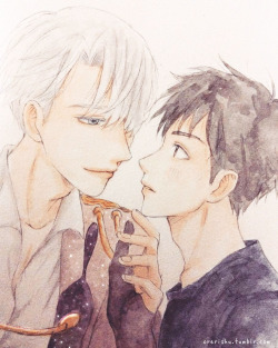 orerishu:  The moment of Victuuri~~! ( ˘