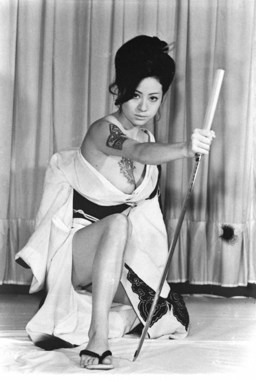 thepinkyviolencearchive:Reiko Ike in “Sex and Fury” (1973)