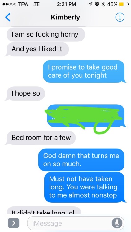 hotwife-texts:Our first sort almost hotwife experience!!!! She sent this to me while I was at work. 