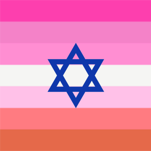 strawbearyhoney:jewish pride flags!