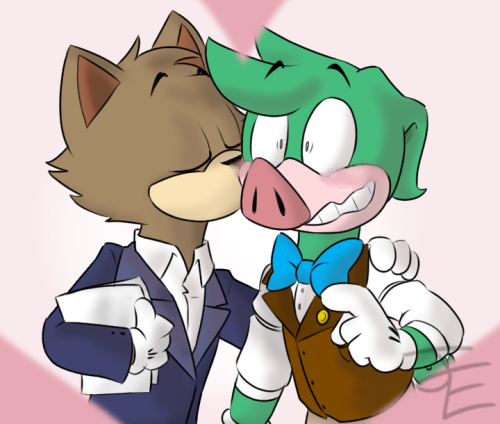 toonirl:Things’re gettin pretty gay here in the Town of Toons tonightFeaturing @gulliver-tomcat‘s Gu