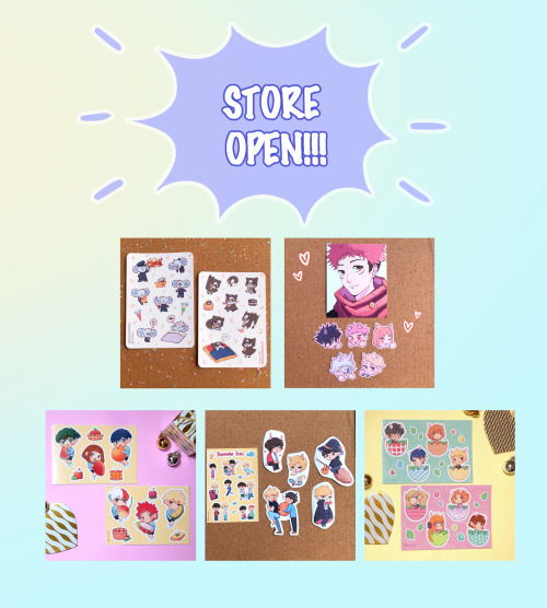 artofaan: My International Store is now LIVE ❗ ❗ ❗ I have some new dgs mascot stickers up for preord