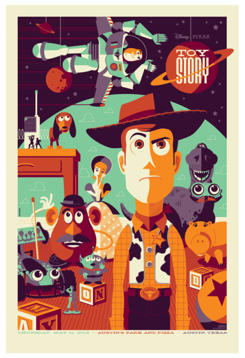 thelovelymurmur:Vintage Disney Posters♡ (From the creative hands of Tom Whalen)