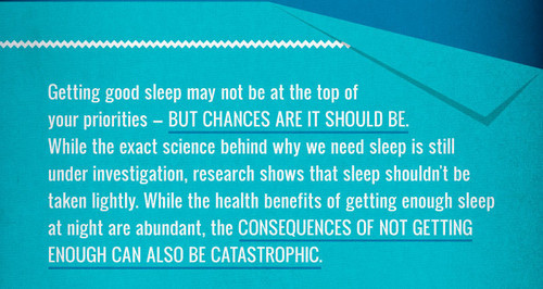 sagansense:   Dream On: Why Sleep is So Important  This infographic showcases some