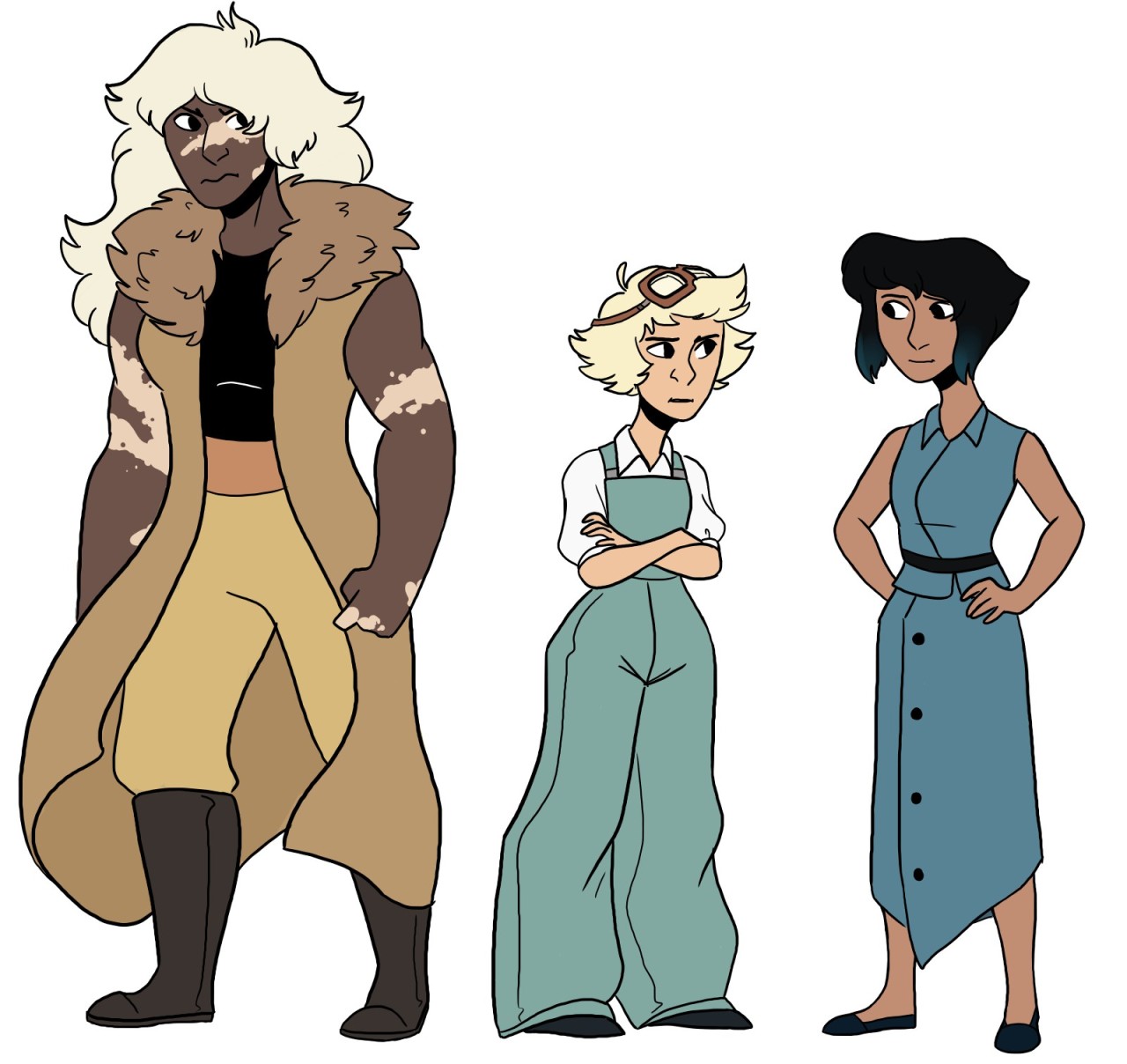 fox-draws:  Okay, h ear me out ,, Steven Universe Atlantis AU