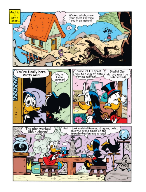monkey-li:Friendly reminder that Scrooge and Magica once teamed up to get a shy couple to confess th