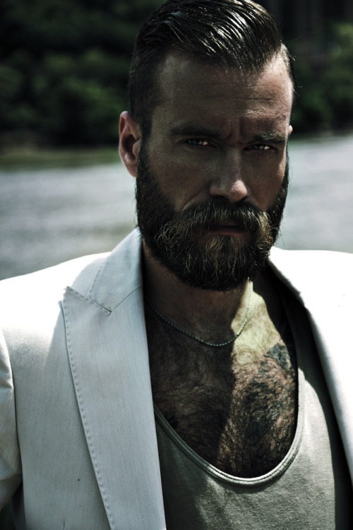 mymenstocktaking:  Gabe Laduke photographed by Frank Berlin. 