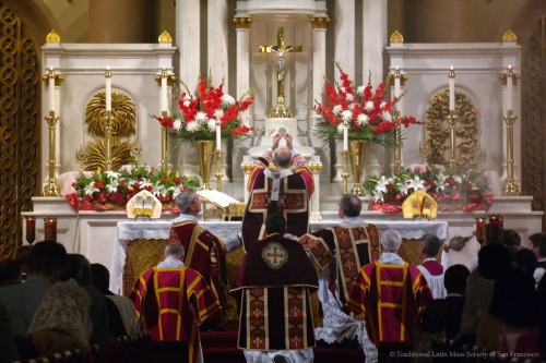 Pontifical Mass at the Throne Celebrated by Archbishop Salvatore Cordileone, on the occasion of the 