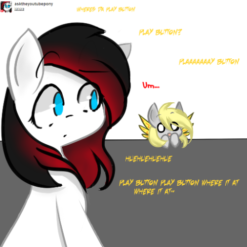 lost-derpy-hooves:   ((derpy stop. derpy stop being a creeper. DERPY -derp- idk what I was doing when I drew this xD. ))   X3!
