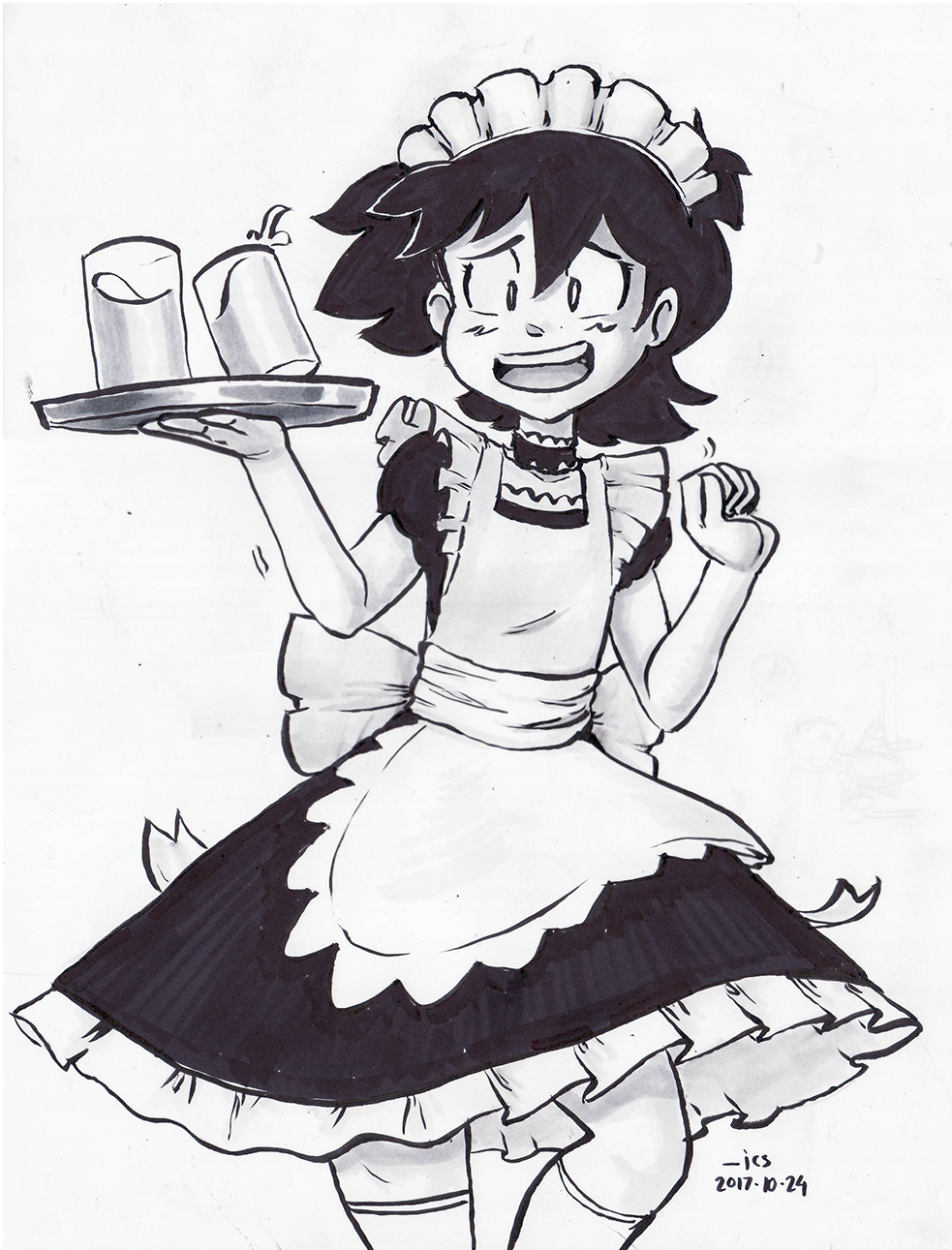 iancsamson: Inktober 26 - ‘Squeak’  Anonymous said: Would it be alright to request