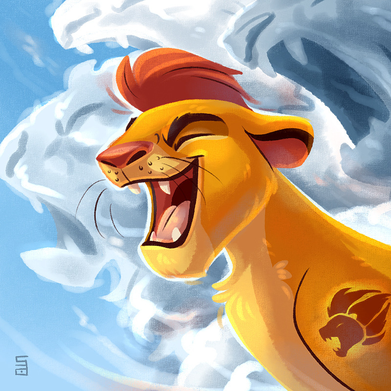 I'm not here anymore! @seanica — for Lion Guard. Gotta watch