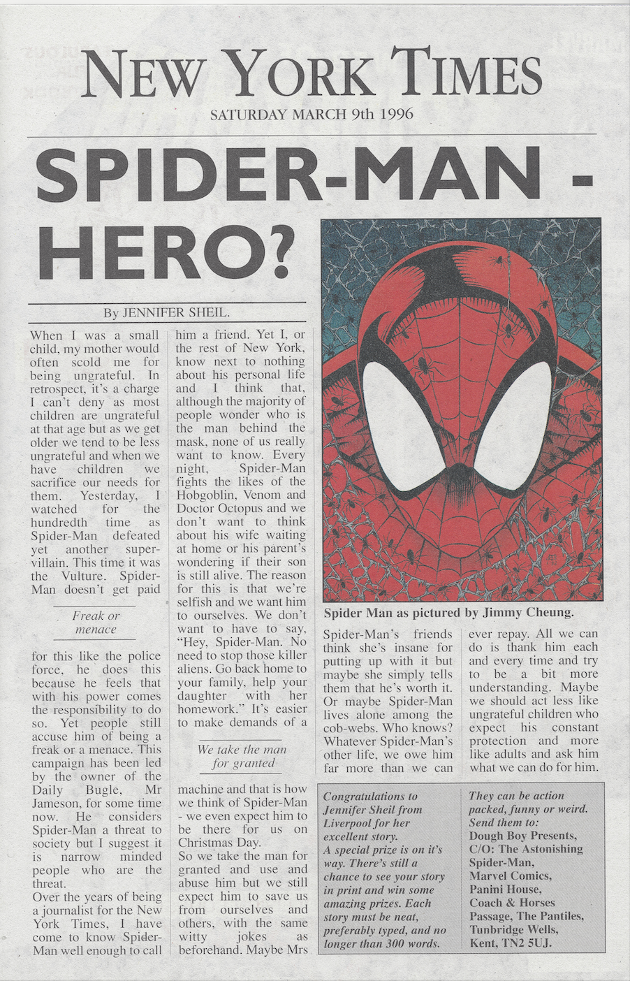Hellz Yeah, Spider-Man: The Web Wielding Avenger — Astonishing Spider-Man  #10