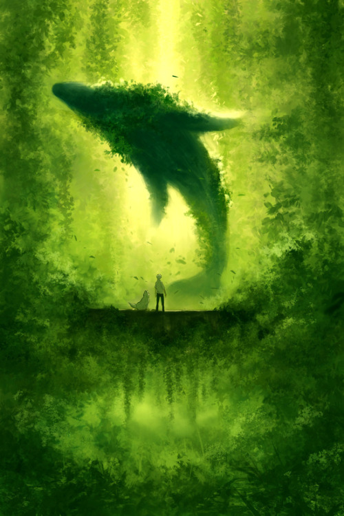 creaturesfromdreams: Forest Whale V2 by Jon-lock More like that one time S’reee helped Kit and