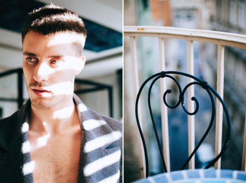 summerdiaryproject:    PART ONE  THE ONE BALCONY STORY FEATURING DEAN KOVALSKY. PHOTOGRAPHED IN BUDAPEST BY IVAN FRANK Discover more of Ivan Frank’s work here in Summer Diary Magazine, including our BURNING COCKTAIL story with Dean, and find them