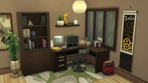 illogicalsims: Corner Desk (Base Game)Created a simple desk which can be placed in corners. Ideal fo