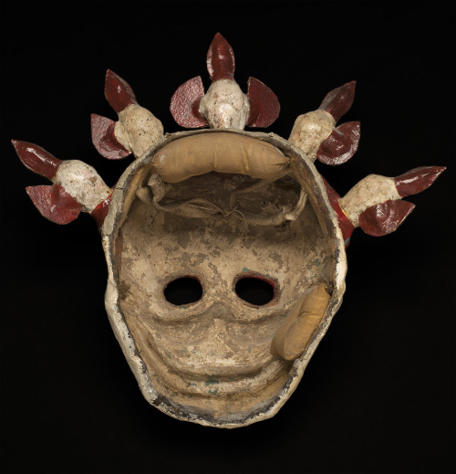 cavinmorrisgallery: Regional Masks Bhutan - Protector of the Cemetery Mask, 19th - early 20th c. Pol