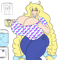 theycallhimcake:  owlizard:  With these new office styles you’re guaranteed to be the talk around the water cooler for theycallhimcake   FRESH