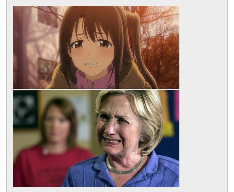 keiayamine:  #デレマスの画像を送るとそれに近いヒラリークリントンの画像が送られてくる