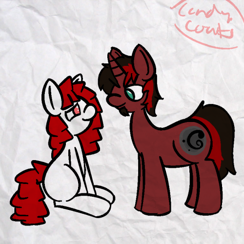 candycoats:  princeredblood:  And this is a wonderful art done by Candy Coats of my new OC thingy that Whit created with Candy <3 yaystuff.  I forget if I reblogged this or not.  Aww, what a cute Candy~ :3