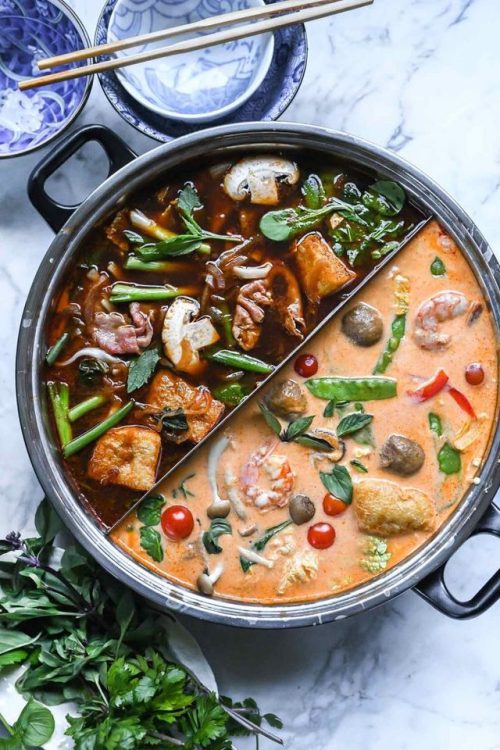 foodffs:Asian Red Curry Hot Pot Broth Really nice recipes. Every hour. Show me what you cooked!
