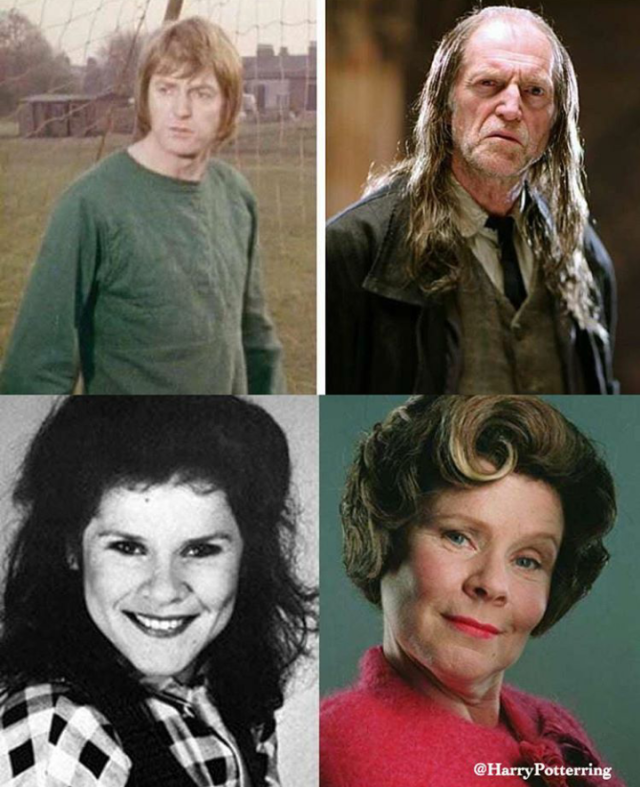 welcometohogwartsblog:    The older cast  during their youth 