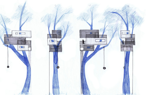 tree house design for Creative Perspective with Robert Hunt