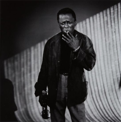 kvetchlandia: William Claxton     Miles Davis with Cigarette, Los Angeles      1956  “Don’t play what’s there; play what’s not there.” Miles Davis 