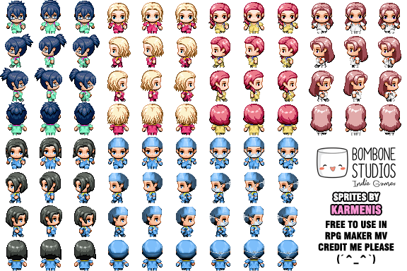 rpg maker mv naked male sprites sheets