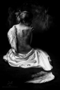 “Un-winged and naked, sorrow surrenders
