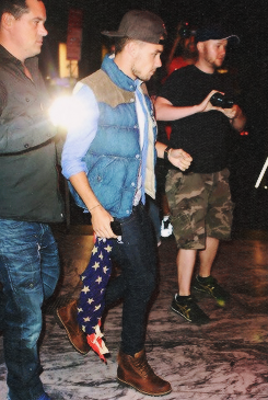 blamestyles:  Liam leaving a restaurant in NYC - 8.24 