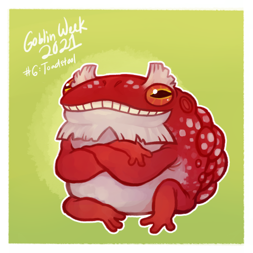 GOBLIN WEEK GOBLIN WEEKThis year I made a theme for myself: fungoblins! Goblins which are fungus ins