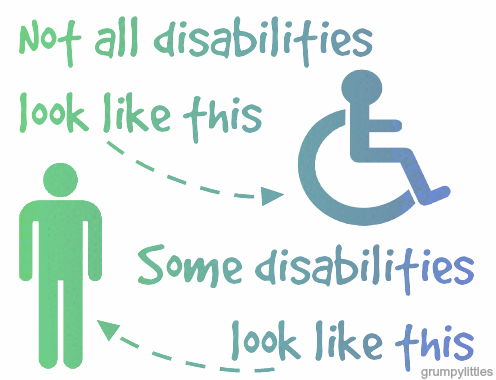 grumpylittles:Not every disability is visible