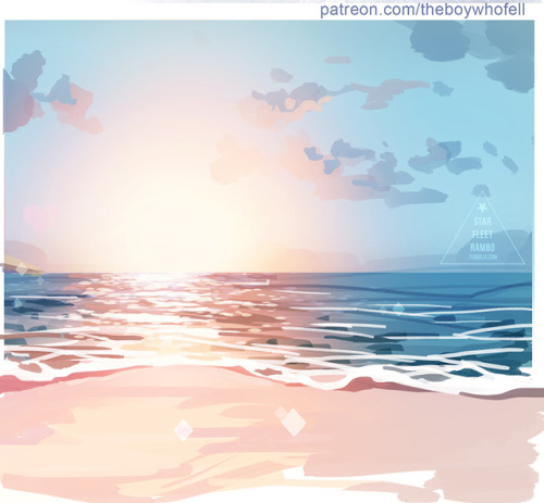 starfleetrambo:some old beach studies I made for my Human-tier Patrons! (Hi-res and notes about it a