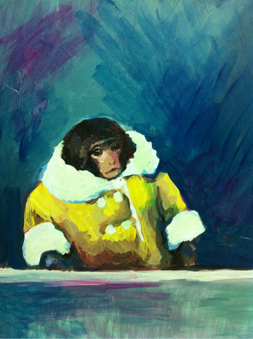 chocolate-covered-chaos:
“ Ikea Monkey
Oil on Canvas
”