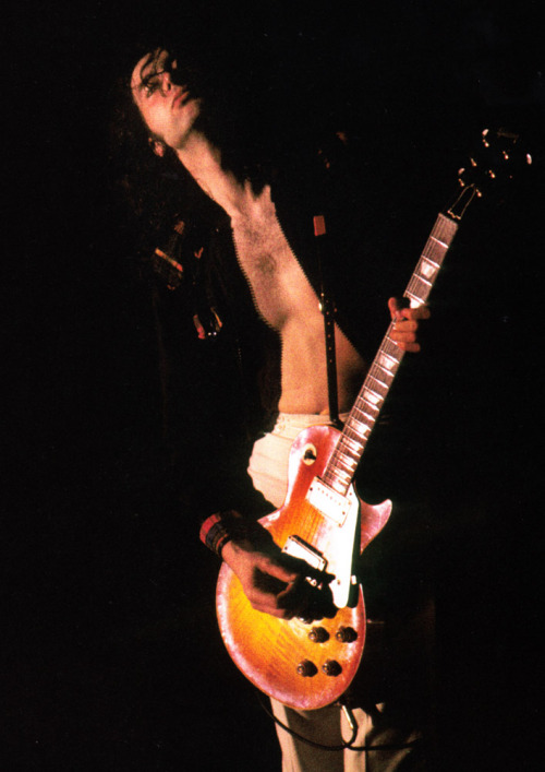 Porn photo givemepage:  Jimmy Page photographed on stage