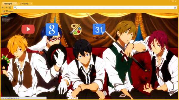 Yo guys this is my current Chrome Theme. They look so mature here *Squeels*
Anyways you can get your Free! Google Chrome themes here
http://www.themebeta.com/taxonomy/term/37382
Mine’s called the End Card by: knightoftimesnipples. Actually there’s a...