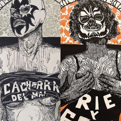 De lo mejor en INSTAGRAM @irving_herrera_oaxaca recomendación #luchalibre #luchador #lucha #m