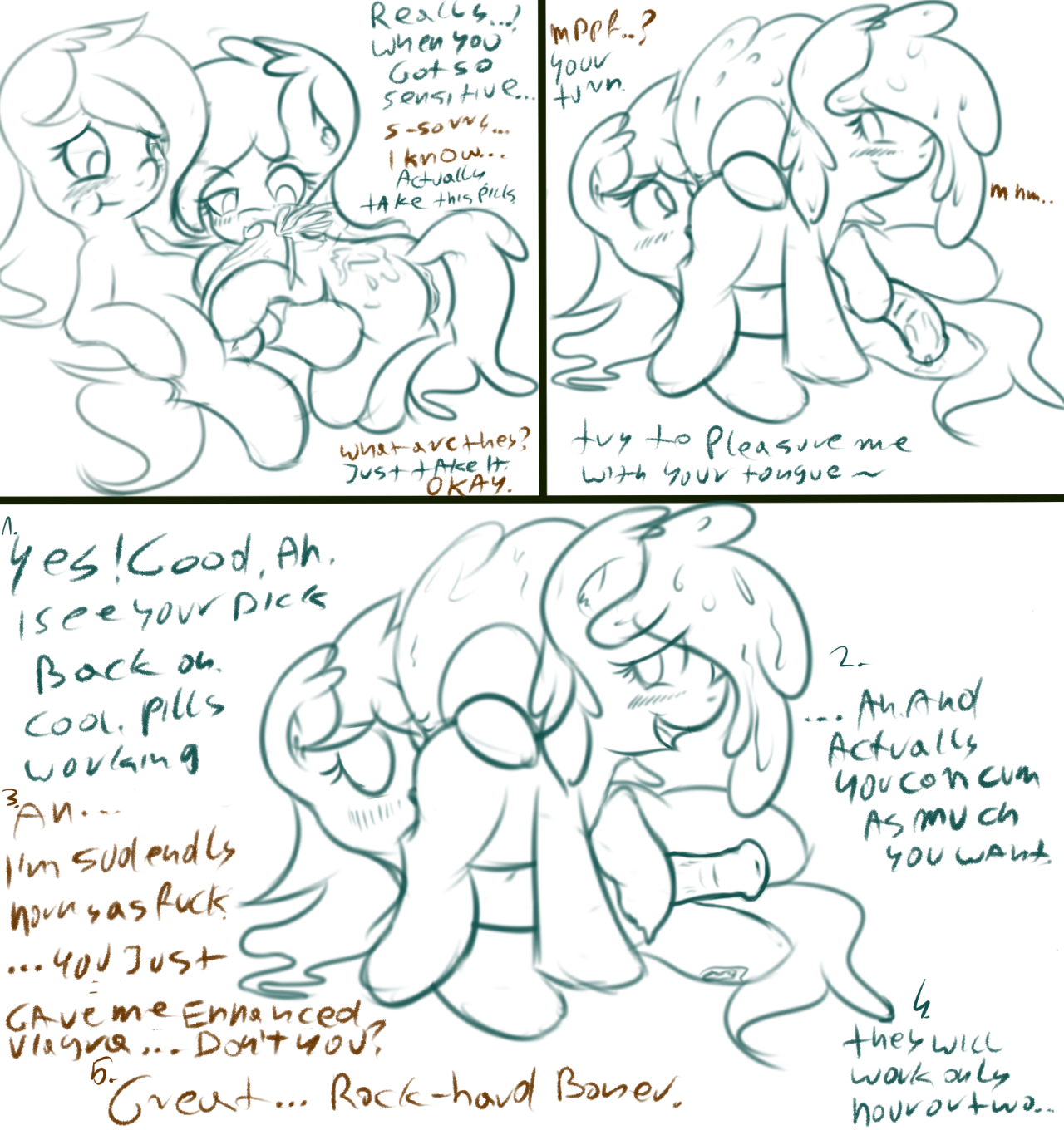 shinyprivatecorner:  part 3. ((enchanced viagra, no cd on orgasm, rock hard boner