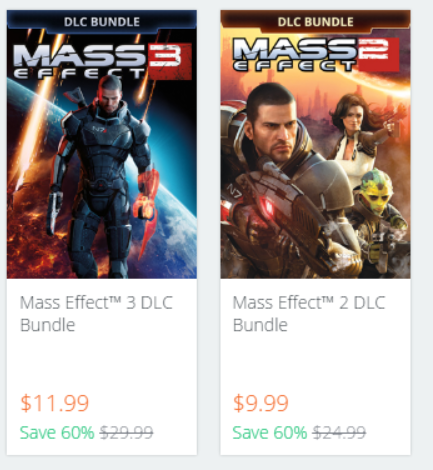 fuckbioware:ITS ON SALE AGAIN!!!!! INCLUDING DLCS!!!