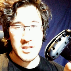 merkiplier:  the face of someone who is fifty shades of done