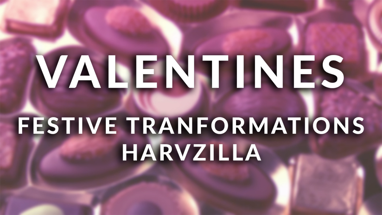 harvzilla:  I love festive transformations! Here are a few ideas related to Valentines