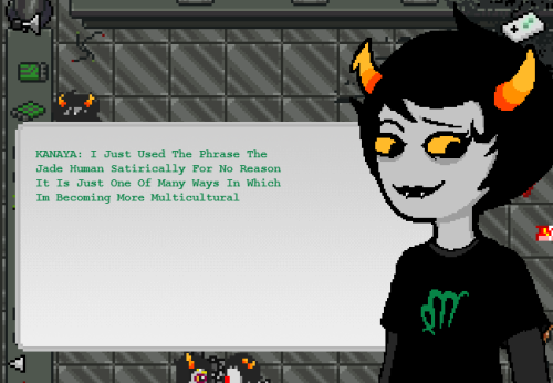  Karkat and Kanaya’s 6th convo.