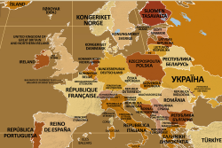 foxygrandpere:  mapsontheweb:  Names of European