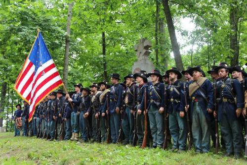 allthebeautifulthings9828:Images from events yesterday in Gettysburg. We are in the midst of the 150