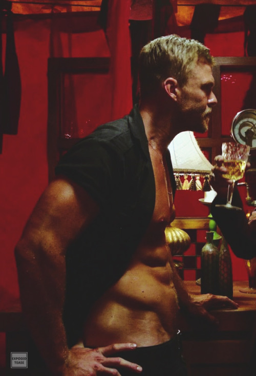 XXX exposedteaseceleb:  Alan Ritchson in Blood photo