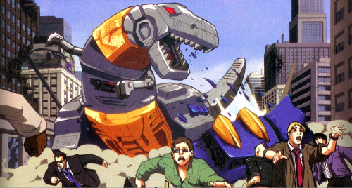 animemed:  Grimlock’s speech impediment is caused by varying conditions, depending on continuity. The difference between Grimlock’s speech in the UK and US Marvel comics’ writing styles was explained in the UK booklet “Transformers: The Facts"