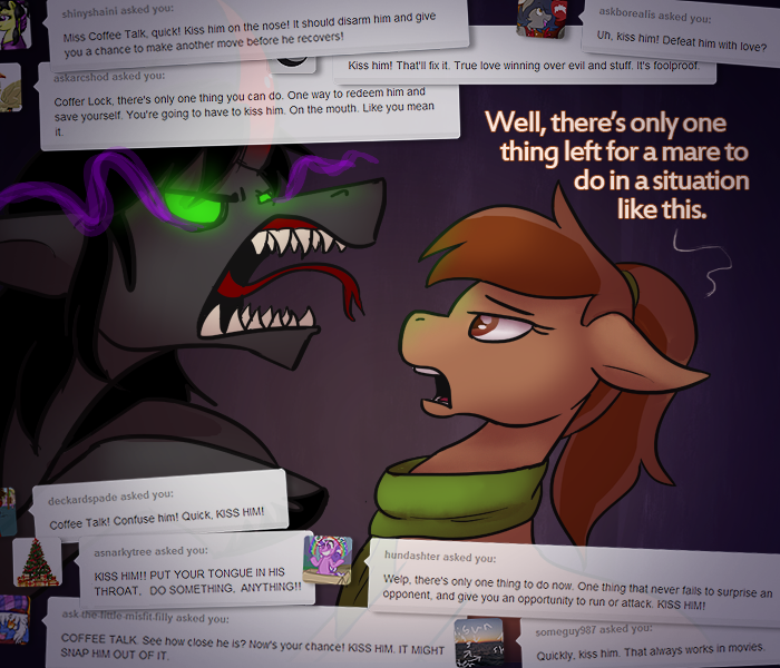 ask-king-sombra:  Come on, there was a rollercoaster and everything last time we