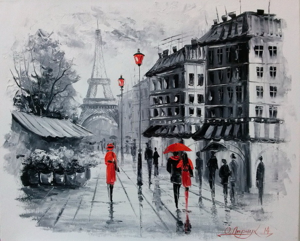 bestof-society6:    ART PRINTS BY OLHA DARCHUK    Paris   the romance of Venice 