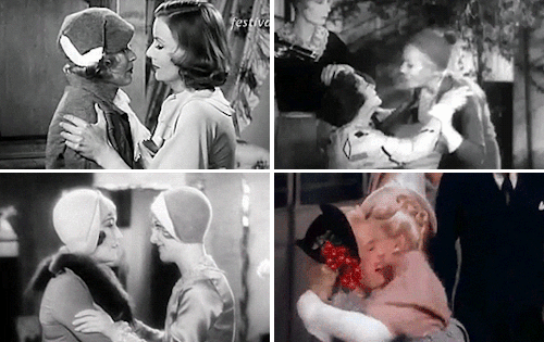 barbara-stanwyck:Same-sex Kisses in Classic FilmsRomantic and sexual kisses between people of the sa