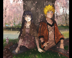 nishi06:  felt like drawing something naruhina related 